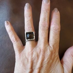Silpada Smokey Quartz ring